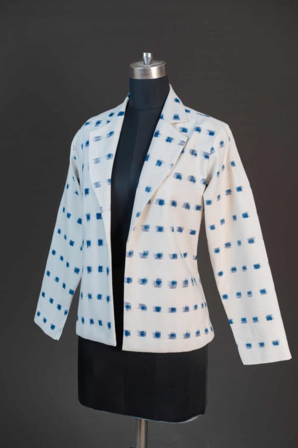 Allora Jackets - White & Blue