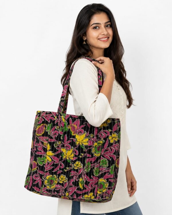 Hand-Painted Designer Bags - Black